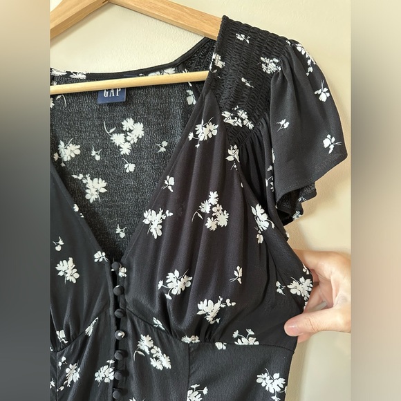 Gap Button-front 90’s Maxi Dress - Picture 3 of 6